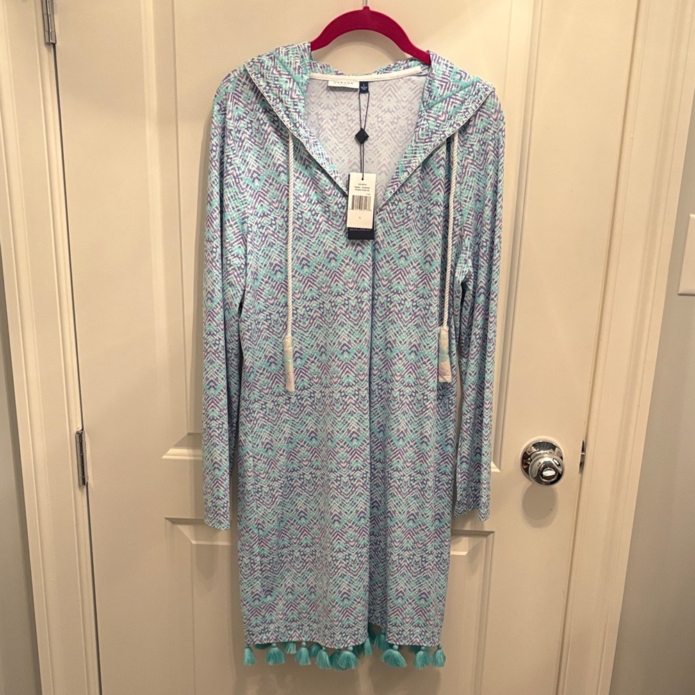NWT Cabana Life Naples Hooded Cover Up